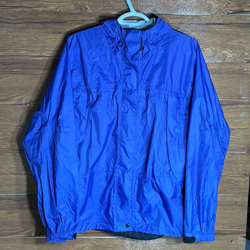 L.L.Bean women’s purple rain jacket size medium